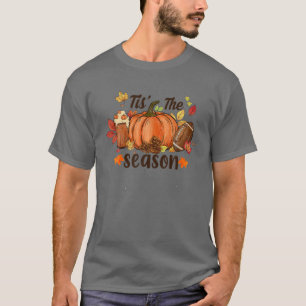Camiseta Esta É A Época Pumpkin Spice Fall Vibes Jogo Dia F