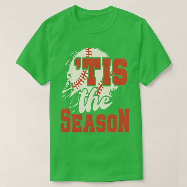 Camiseta Esta É A Época Que O Baseball Faz. (Frente do Design)