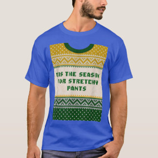 Camiseta Esta é a estação para a festa de Natal das Calças
