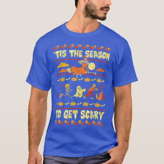 Camiseta Esta é a estação para ficar assustada