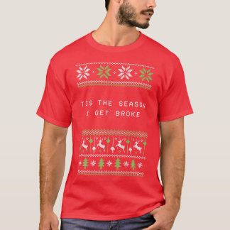 Camiseta Esta é a estação que eu tenho uma festa de Natal q