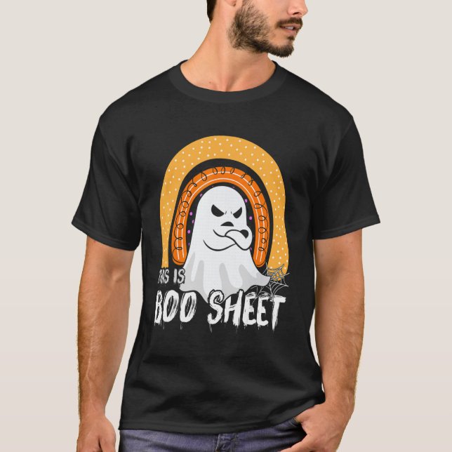 Camiseta Esta é a fantasia do fantasma de ambas as folhas. (Frente)