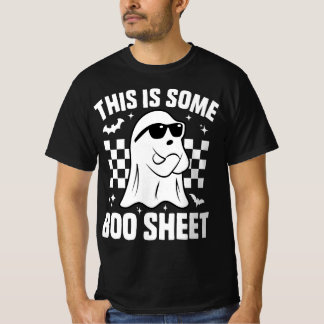 Camiseta Esta É A Folha De Boo Ghost Retro Halloween Costum