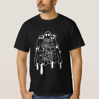 Camiseta Esta É A Folha De Boo Ghost Retro Halloween Costum
