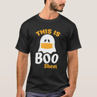Camiseta Esta É A Máscara Ghost Do Dia de as Bruxas engraça