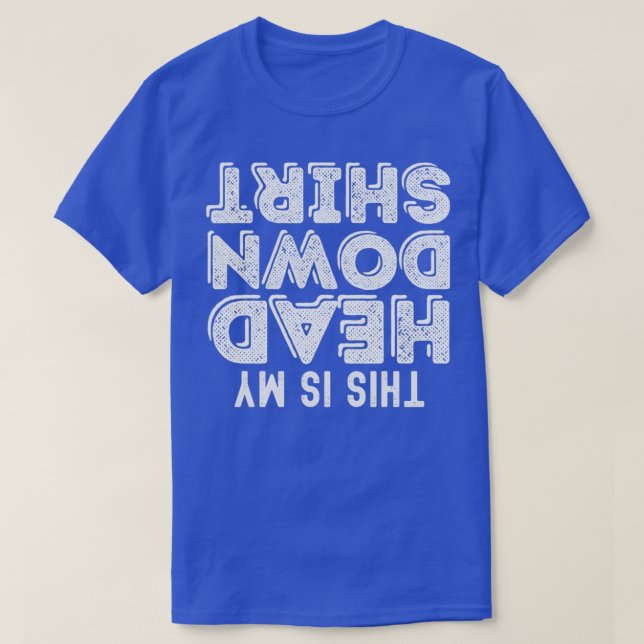 Camiseta Esta É A Minha Cabeça Abaixada (Frente do Design)