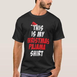 Camiseta Esta é a minha camisola de Natal Natal 16
