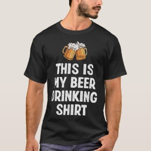 Camiseta Esta é a minha cerveja Bebendo Engraçada