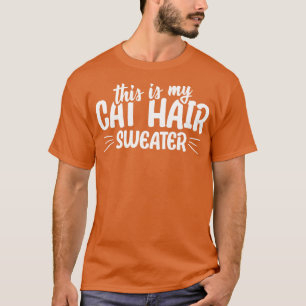 Camiseta Esta é a minha citação engraçada do suor de cabelo