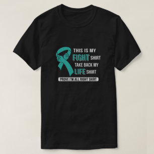 Camiseta Esta É A Minha Consciência De Cânceres de ovár