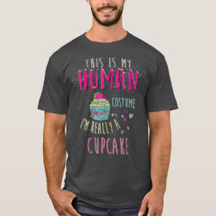Camiseta Esta É A Minha Costuma Humana, Eu Sou Realmente Um