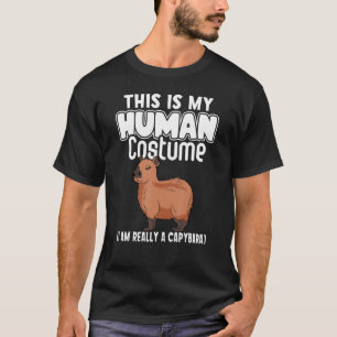 Camiseta Esta É A Minha Costuma Humana Eu Sou Realmente Uma