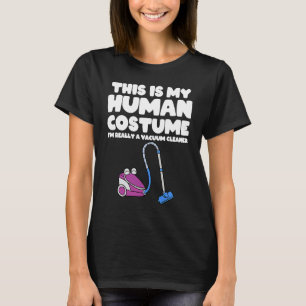 Camiseta Esta É A Minha Costuma Humana. Sou Realmente Uma L