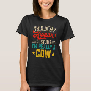 Camiseta Esta É A Minha Costuma Humana, Sou Realmente Uma V