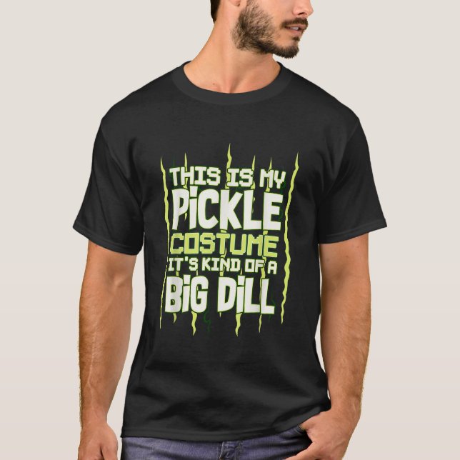 Camiseta Esta É A Minha Costura De Picles É Uma Grande Dill (Frente)