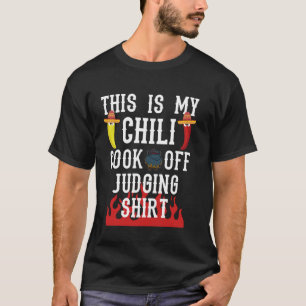 Camiseta Esta É A Minha Cozinha De Chili, A Jugar Festivo C