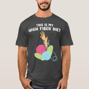 CAMISETA ESTA É A MINHA DIETA DE FIBRA.
