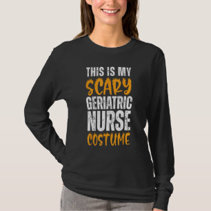 Camiseta Esta É A Minha Enfermeira Geriátrica Assustadora C