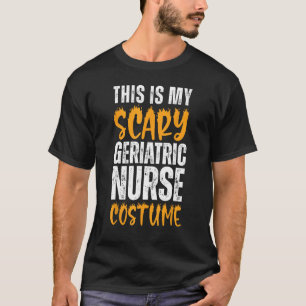 Camiseta Esta É A Minha Enfermeira Geriátrica Assustadora C