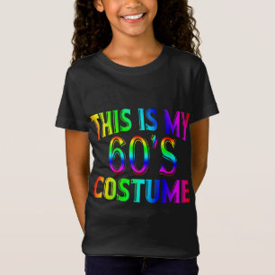 Camiseta Esta é a minha fantasia de 1960 do Halloween Gi