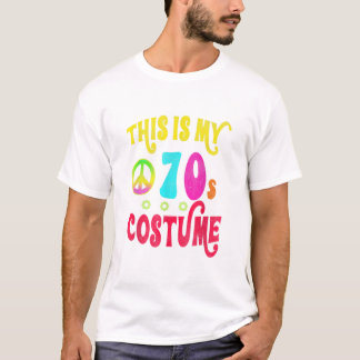 Camiseta Esta é a minha fantasia de 70 anos Shirt Groovy Pe