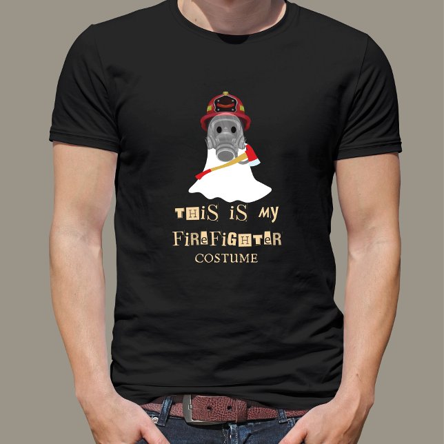 Camiseta Esta é a minha fantasia de bombeiro (This is my Firefighter Costume T-Shirt)