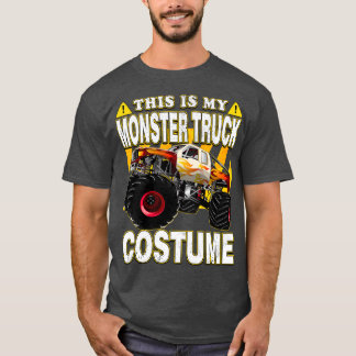 Camiseta Esta é a minha fantasia de caminhonete monstro