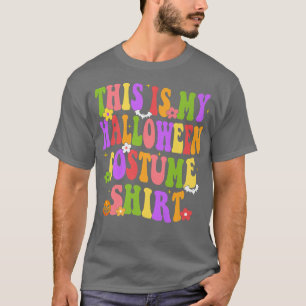 Camiseta Esta é a minha fantasia de halloween Shirt Women E