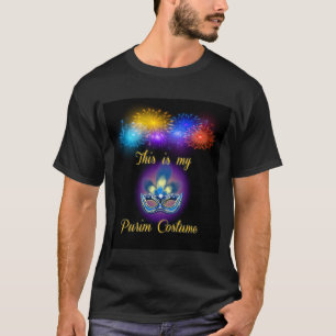 Camiseta Esta é a minha fantasia de Purim