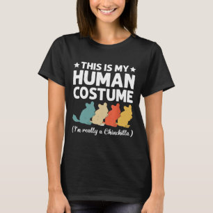 Camiseta Esta é a minha fantasia humana eu sou muito hallow