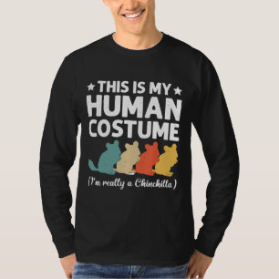 Camiseta Esta é a minha fantasia humana eu sou muito hallow