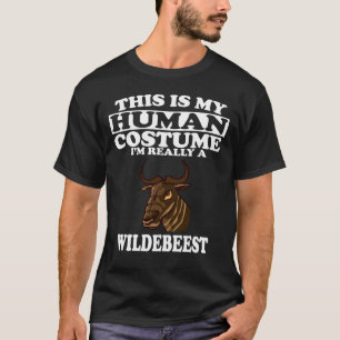 Camiseta Esta é a minha fantasia humana, eu sou realmente