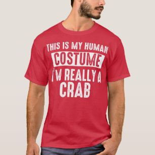 Camiseta Esta é a minha fantasia humana Eu sou realmente um
