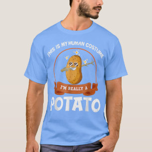 Camiseta Esta é a minha fantasia humana. Sou mesmo um dabbi