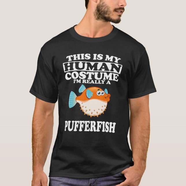Camiseta Esta é a minha fantasia humana. Sou mesmo um maric (Frente)