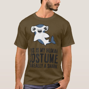 Camiseta Esta é a minha fantasia humana. Sou mesmo um marte