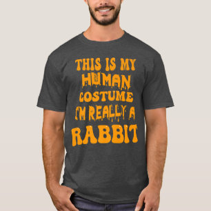 Camiseta Esta é a minha fantasia humana. Sou mesmo um Rabbi