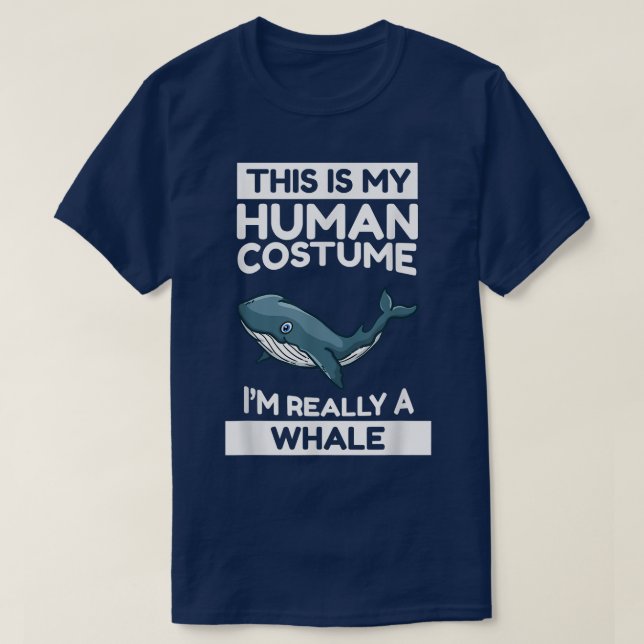Camiseta Esta é a minha fantasia humana. Sou mesmo uma bale (Frente do Design)