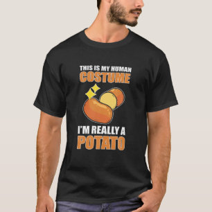 Camiseta Esta é a minha fantasia humana. Sou mesmo uma bat