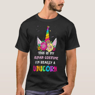 Camiseta Esta é a minha fantasia humana. Sou mesmo uma chuv