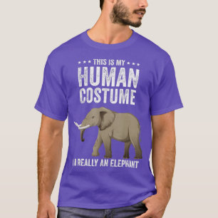 Camiseta Esta é a minha fantasia humana. Sou mesmo uma dive