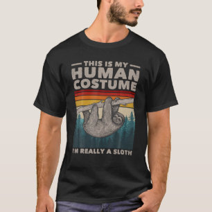 Camiseta Esta é a minha fantasia humana. Sou mesmo uma fofa