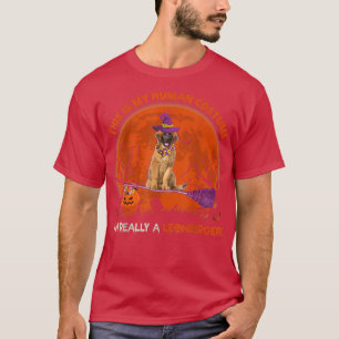 Camiseta Esta é a minha fantasia humana. Sou mesmo uma Leon