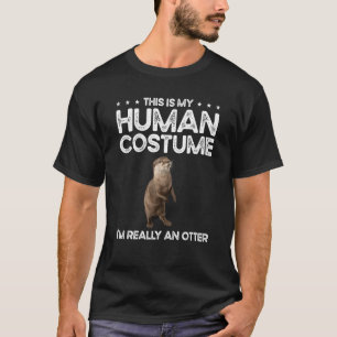 Camiseta Esta é a minha fantasia humana. Sou mesmo uma lont