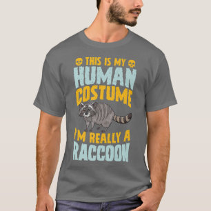 Camiseta Esta é a minha fantasia humana. Sou um salão de gu