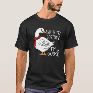 Camiseta Esta é a minha fantasia, sou um ganso - Vestes en