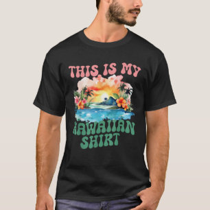 Camiseta Esta É A Minha Fatura De Verão De Praia Tropical H