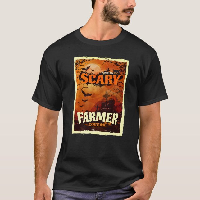 Camiseta Esta É A Minha Feira Assustadora De Halloween (Frente)