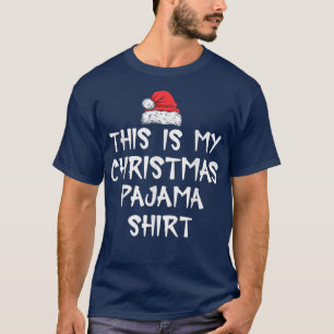 Camiseta Esta É A Minha Feliz De Xadrez Engraçada Do Pajama