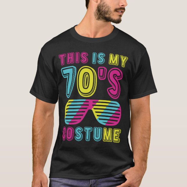 Camiseta Esta é a minha Festa de 70 e 70. (Frente)